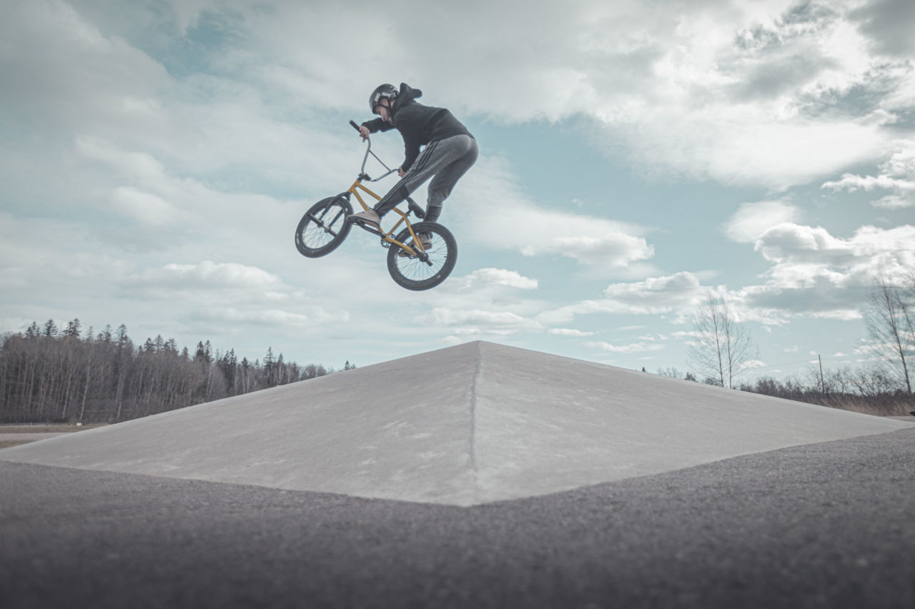 BMX at the skate park vantaa